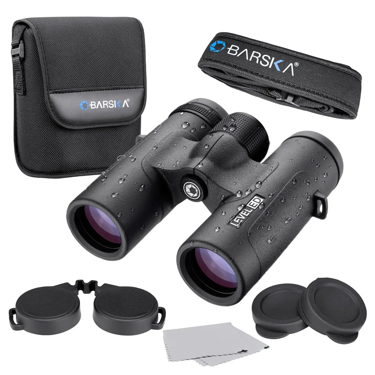 BARSKA (AB12990) 8x32mm Level ED Waterproof Binoculars - Image 6