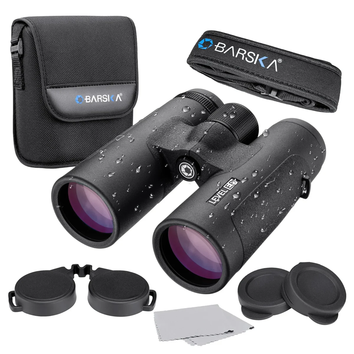 BARSKA (AB12992) 10x42mm Level ED Waterproof Binoculars - Image 7
