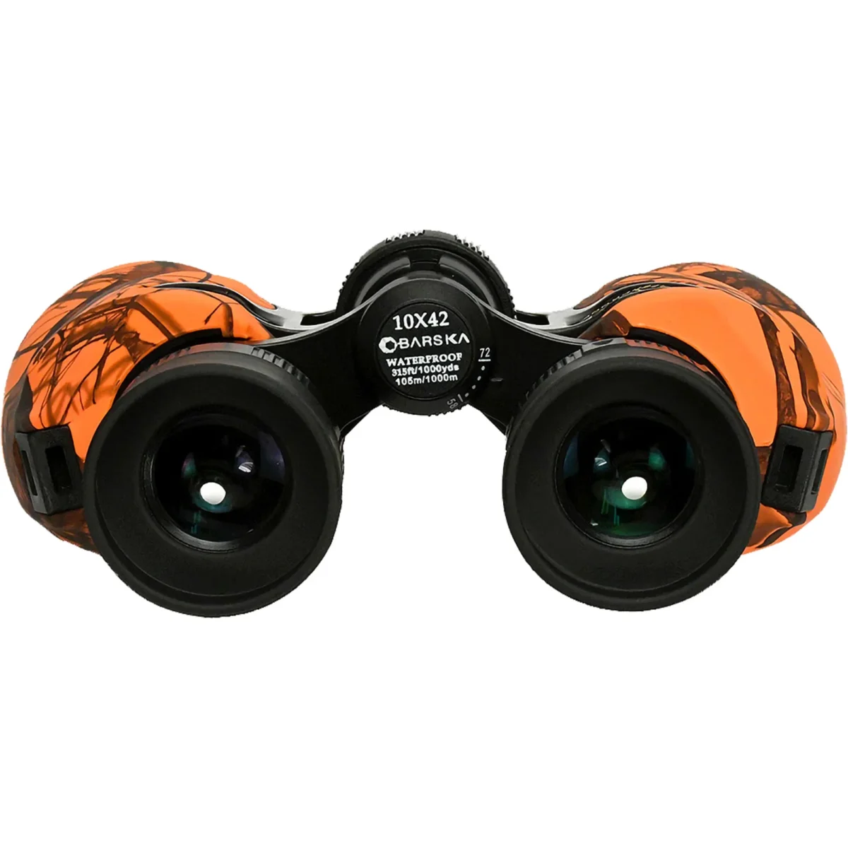 BARSKA (AB13437) 10x42mm Crossover Waterproof Binoculars, Mossy Oak Blaze Camo - Image 9