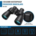 BARSKA (AB13502) 10x42mm Crossover Waterproof Binoculars - Image 2