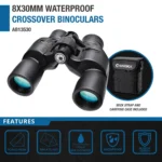 BARSKA (AB13530) 8x30mm Crossover Waterproof Binoculars - Image 3