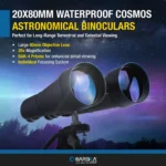 BARSKA (AB13640) 20x80mm Cosmos Astronomical Waterproof Binoculars - Image 2
