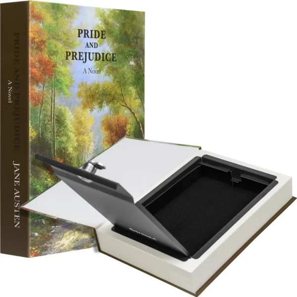 BARSKA (AX11682) Real Paper Book Lock Box with Key Lock