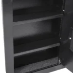 BARSKA (AX13034) 0.52 Cu. ft Black Biometric Wall Safe, Right/Left Opening - Image 17