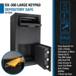 BARSKA (AX12590) DX300 1.72 Cu. ft Keypad Depository Safe - Image 5