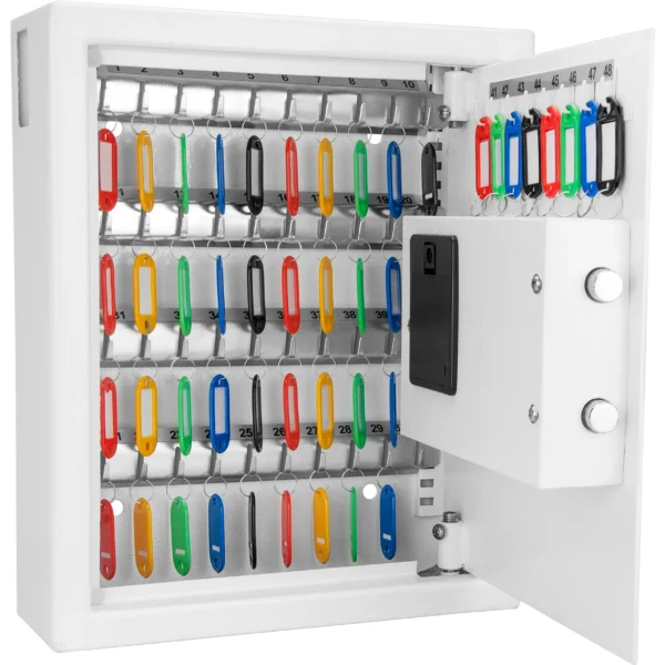 BARSKA (AX12658) 48 Capacity Fixed Position Key Cabinet Digital Keypad Wall Safe