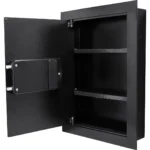 BARSKA (AX13034) 0.52 Cu. ft Black Biometric Wall Safe, Right/Left Opening - Image 5