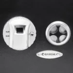 BARSKA (AX13034) 0.52 Cu. ft Black Biometric Wall Safe, Right/Left Opening - Image 3