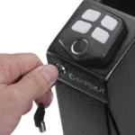 BARSKA (AX13092) Quick Access Biometric Keypad Handgun Desk Safe - Image 7
