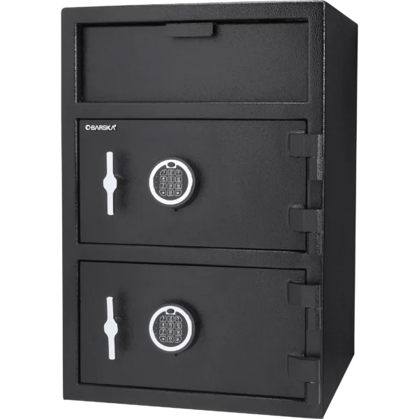 BARSKA (AX13312) 1.6/2 Cu. ft Dual Compartment Keypad Depository Safe
