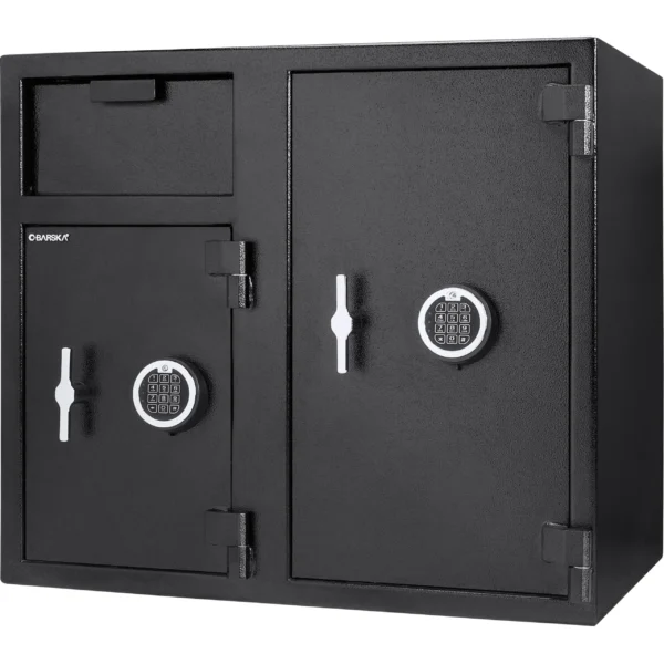 BARSKA (AX13316) 2.58/4.68 Cu. ft Dual Compartment Keypad Depository Safe