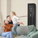 BARSKA (AX13646) 5.51 Cu. ft Quick Access 10 Rifle Biometric Keypad Rifle Safe - Image 3