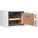 BARSKA (AX13738) 0.75 Cu. ft Biometric Fireproof Security Safe, White - Image 11