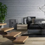 BARSKA (AX13744) 2.02 Cu. ft Biometric Keypad Fire Resistant Safe  - Image 3