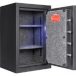 BARSKA (AX13744) 2.02 Cu. ft Biometric Keypad Fire Resistant Safe  - Image 13