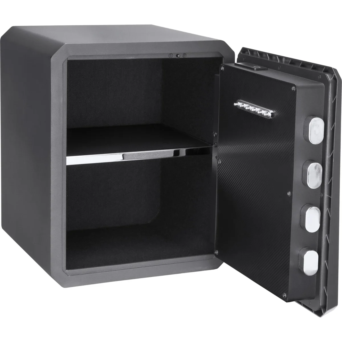 BARSKA (AX13936) Obsidian 1.15 Cu. ft 9-User Touchscreen Biometric Keypad Security Safe - Image 8