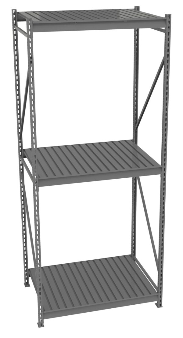 Tennsco (BU-4836120CS) Bulk Storage Rack Starter Unit With Corrugated Decking