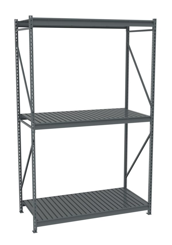 Tennsco (BU-7236120CS) Bulk Storage Rack Starter Unit With Corrugated Decking