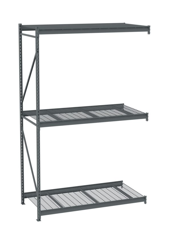 Tennsco (BU-7236120WA) Bulk Storage Rack Adder Unit With Wire Decking