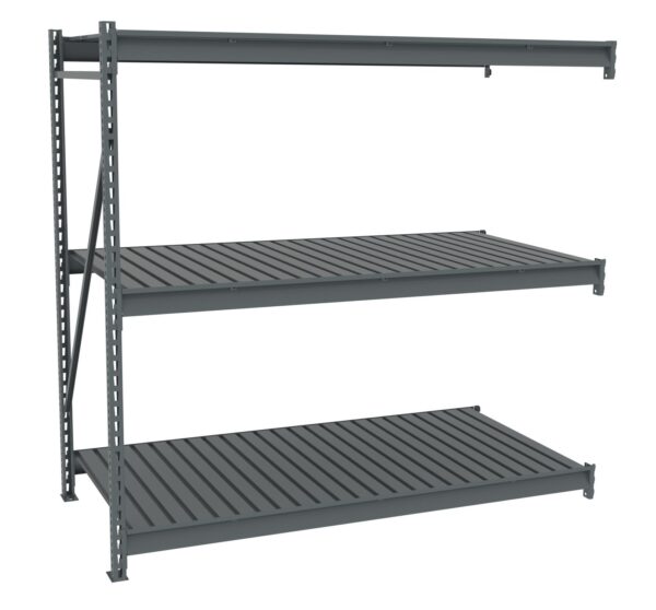 Tennsco (BU-723672CA) Bulk Storage Rack Adder Unit With Corrugated Decking
