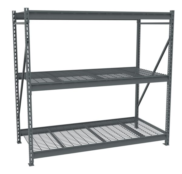 Tennsco (BU-723672WS) Bulk Storage Rack Starter Unit With Wire Decking