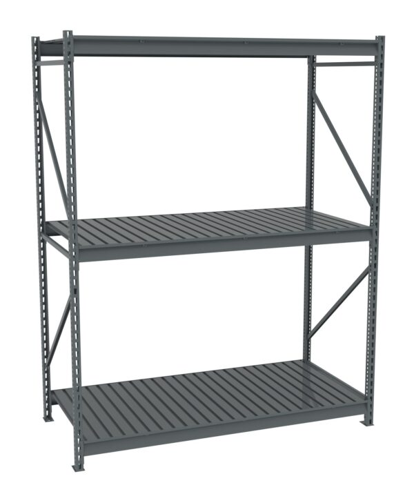 Tennsco (BU-723696CS) Bulk Storage Rack Starter Unit With Corrugated Decking