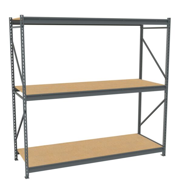 Tennsco (BU-723696PS) Bulk Storage Rack Starter Unit With Particleboard Decking