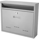 BARSKA (CB13252) Medium Locking Wall Mount Mailbox - Image 9