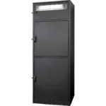 BARSKA (CB13610) MPCB-100 Three Compartment Locking Mail and Parcel Box with Package Compartments