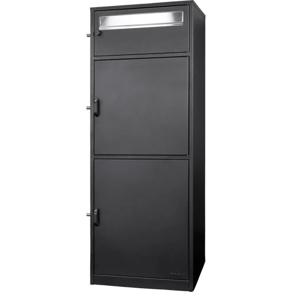 BARSKA (CB13610) MPCB-100 Three Compartment Locking Mail and Parcel Box with Package Compartments