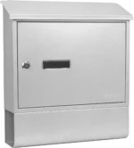 BARSKA (CB13698) Contemporary Locking Wall Mount Mailbox with Newspaper Bucket - Image 8