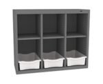 Tennsco (CC-30) 28" High Cubby With 6 Openings 34 1/2"w x 13 1/2"d x 28"h Locker - CC-30 - Image 2