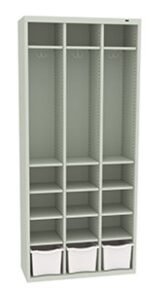 Tennsco (CC-78) 28" High Cubby with 6 Openings 34 1/2"w x 13 1/2"d x 78"h Locker- CC-78 - Image 2