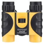 BARSKA (CO10696) 10x25mm Blueline Colorado Compact Waterproof Binoculars, Yellow - Image 7