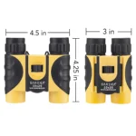 BARSKA (CO10696) 10x25mm Blueline Colorado Compact Waterproof Binoculars, Yellow - Image 4