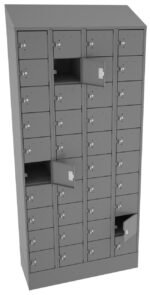 Tennsco (CP10-091572-D) Cell Phone Locker - 40 Openings - CP10-091572-D