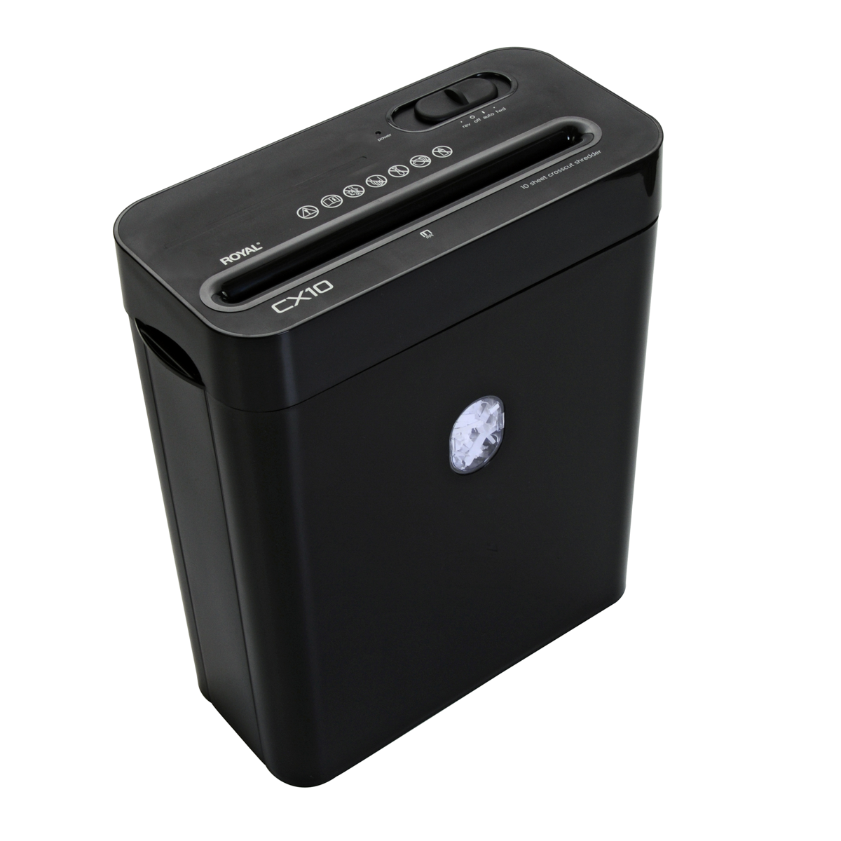 CX10_L_6x6.png Royal CX10 Crosscut Shredder (89342X) - Image 1