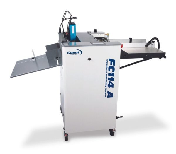 Count FC114A Digital Creasing, Numbering and Perforating Machine