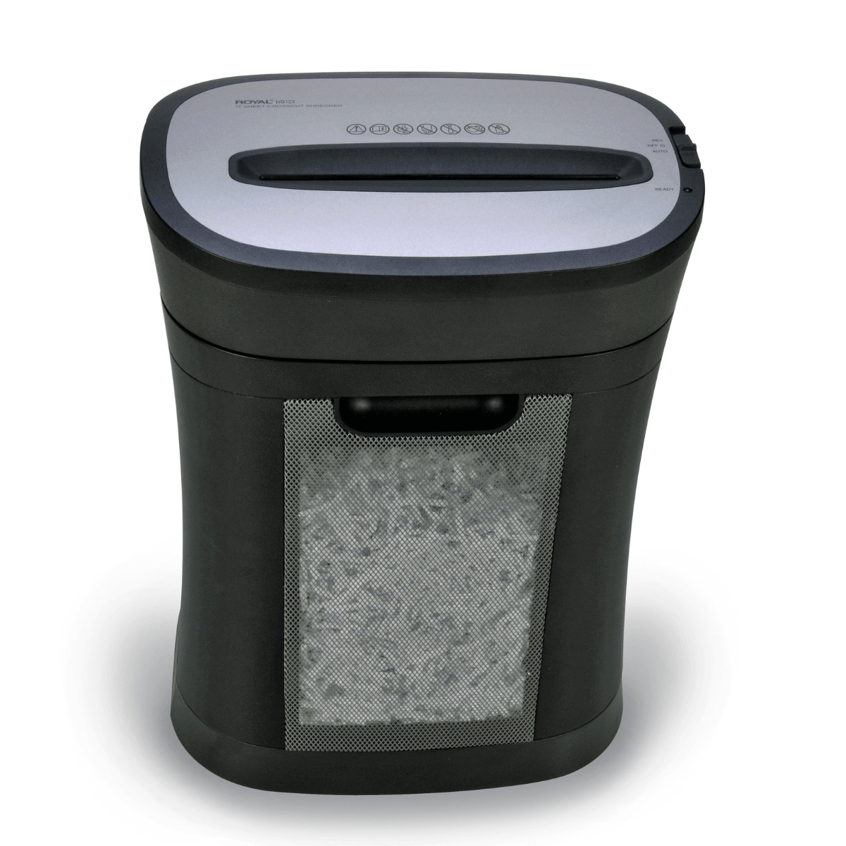 HG12X_F1200x1200.png Royal HG12X Paper Shredder (89151W-M) - Image 1