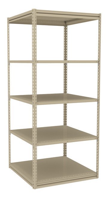 Tennsco (ZM7-3636S-5D) Z-Line Steel Shelving Starter Unit - ZM7-3636S-5D
