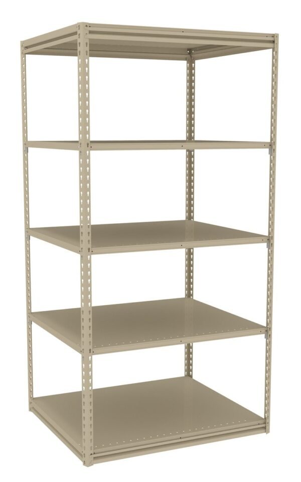 Tennsco (ZM7-4236S-5D) Z-Line Steel Shelving Starter Unit - ZM7-4236S-5D