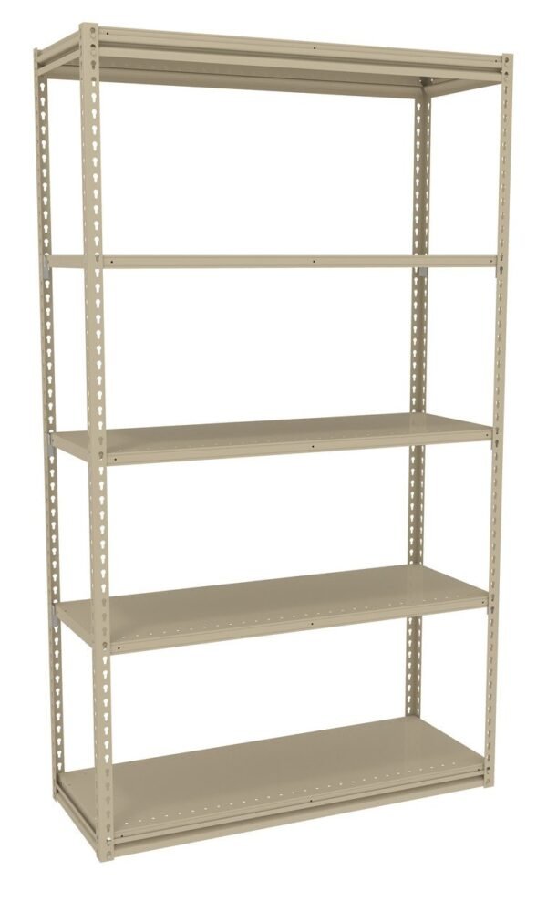 Tennsco (ZM7-4818S-5D) Z-Line Steel Shelving Starter Unit - ZM7-4818S-5D