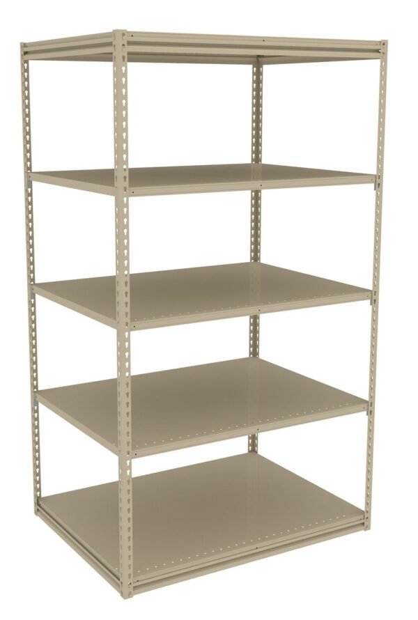 Tennsco (ZM7-4836S-5D) Z-Line Steel Shelving Starter Unit - ZM7-4836S-5D