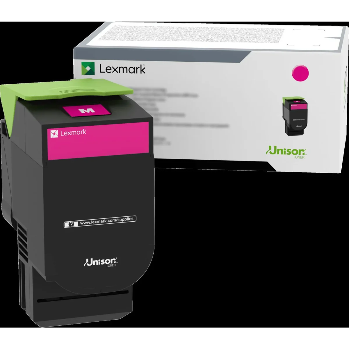 Lexmark LEX70C0HMG 700HMG High Yield TAA Magenta Original Toner Cartridge - Image 1