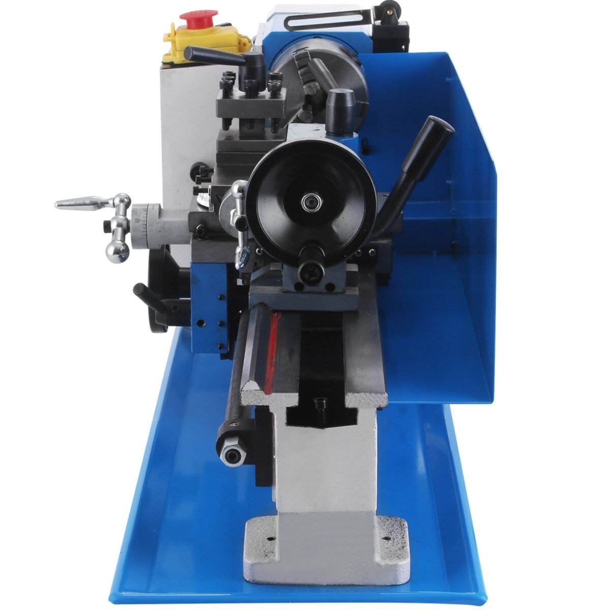 VEVOR Metal Lathe 7 x 12 Inch, Precision Mini Metal Lathe 2250 RPM 400W Variable Speed, Mini Lathe Precision Bench Top Metal Working Lathe for Various Types of Metal Turning - Image 3