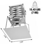 VEVOR TLMPL-1M Projector Bracket Motorized Lift - Image 10