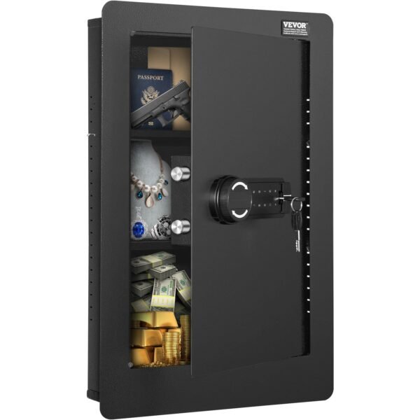 VEVOR SS-650QR 25.59" High Concealed Wall Safe