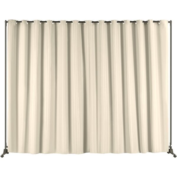 VEVOR Room Divider 8 ft x 10 ft - Off White