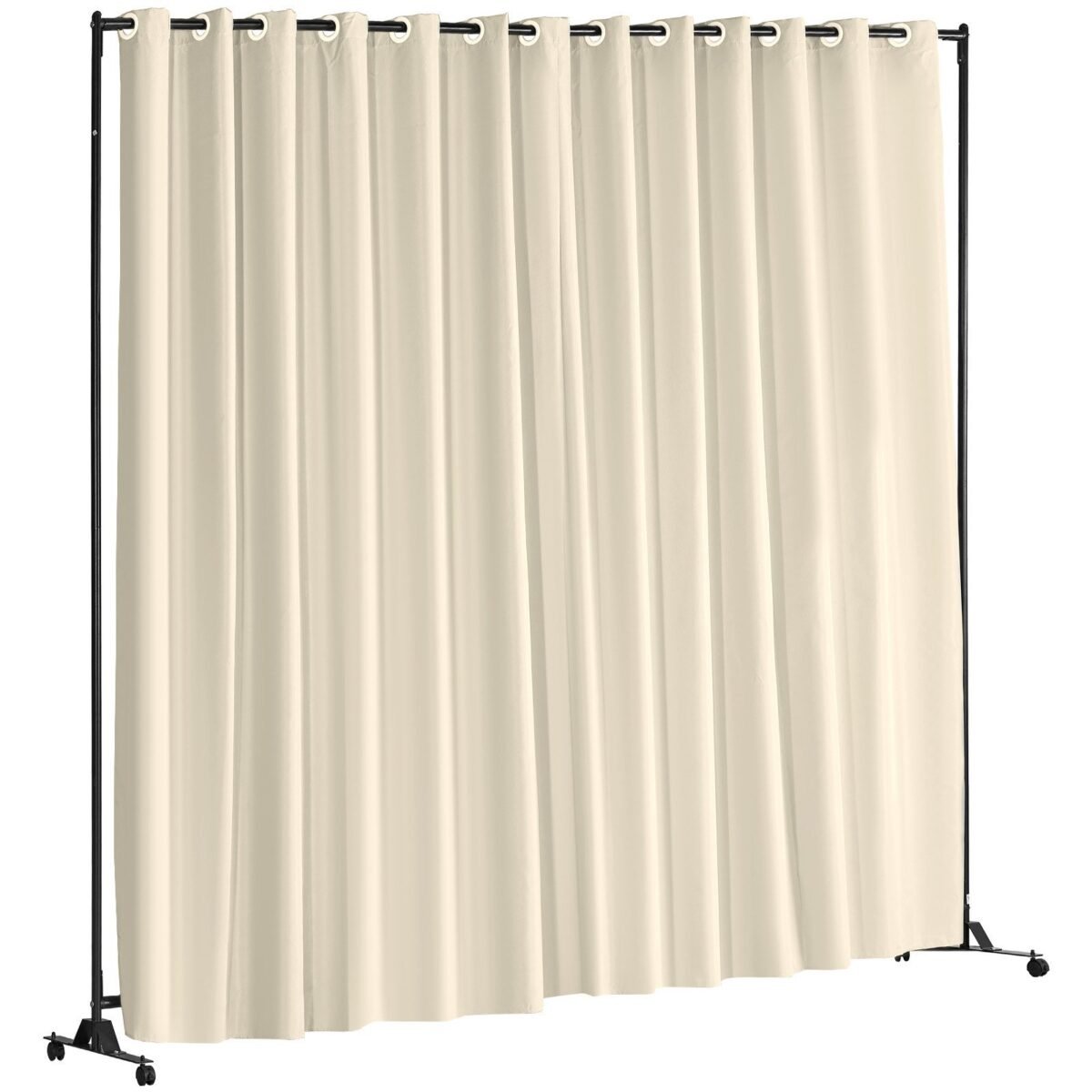 VEVOR Room Divider 8 ft x 10 ft - Off White - Image 4