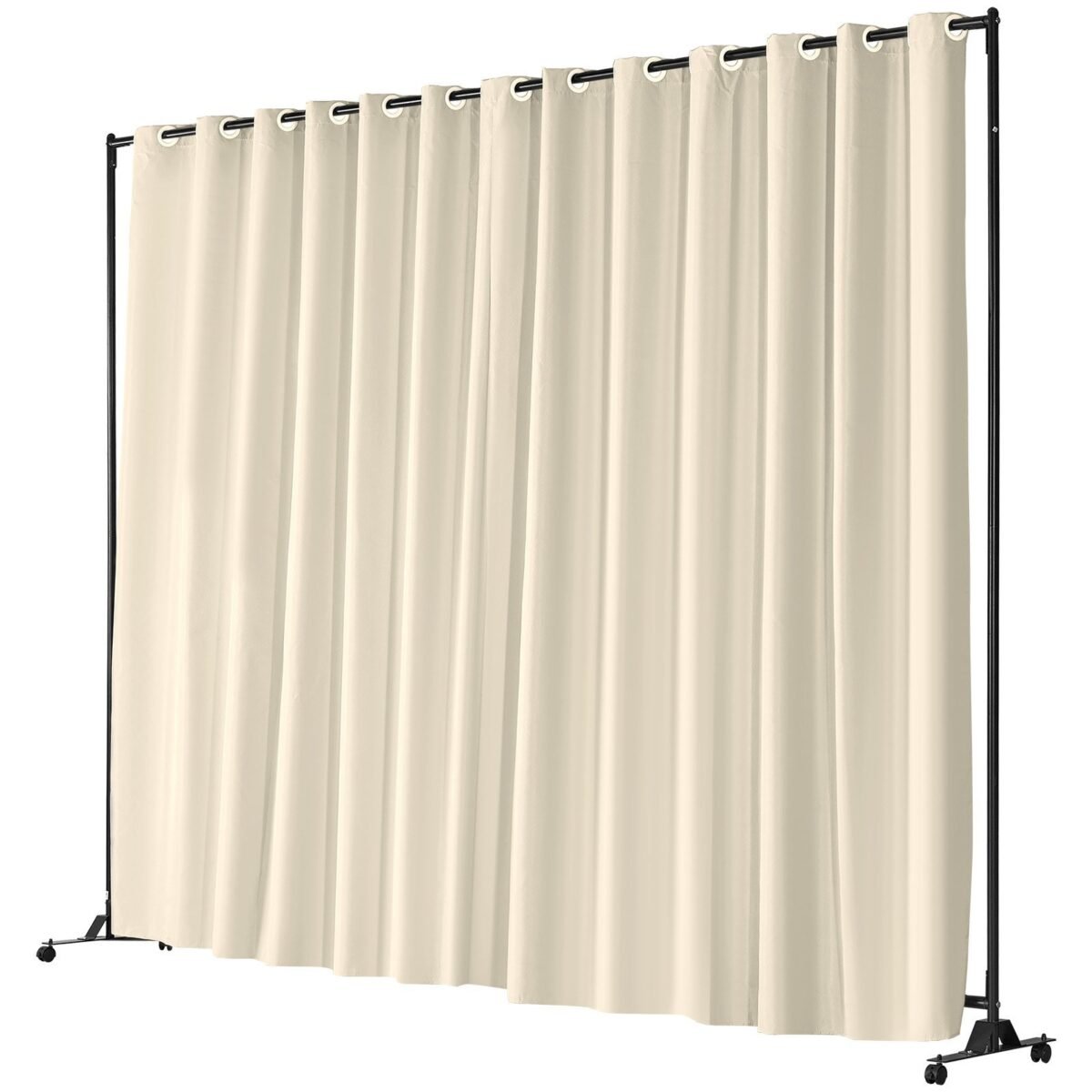 VEVOR Room Divider 8 ft x 10 ft - Off White - Image 3